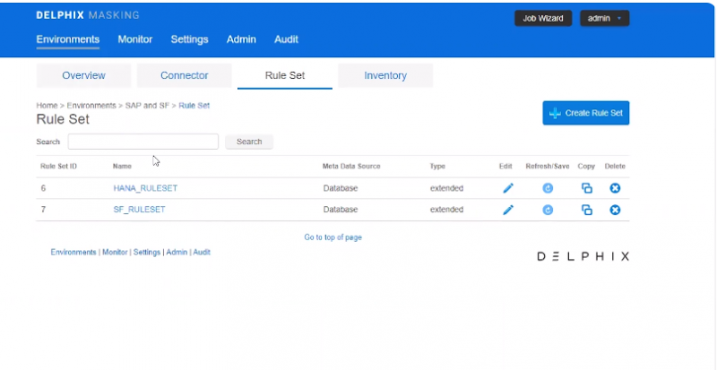 Delphix features